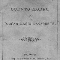 1881.- "El Cerro del Espinal" cuento moral de Don Juan María Sáenz de Navarrete Murga